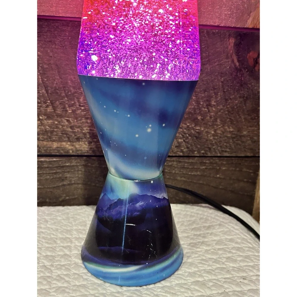 Lamp 2160 LVA2160 Colormax Northern Lights,‎ 14.5-inches, Glitter with Clear